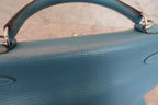 HERMES／エルメス ケリー32 トリヨンクレマンス ブルージーン □H刻印 ショルダーバッグ 800030032
