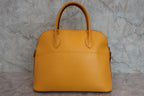 HERMES／エルメス ボリード35 クシュベル ジョーヌ □A刻印 ショルダーバッグ 800020121