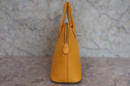 HERMES／エルメス ボリード35 クシュベル ジョーヌ □A刻印 ショルダーバッグ 800020121