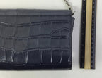 Clutch Designer By Michael Kors In Blue, Size:Small