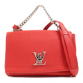 Louis Vuitton Lock Me II BB Red Crossbody Bag