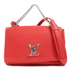 Louis Vuitton Lock Me II BB Red Crossbody Bag