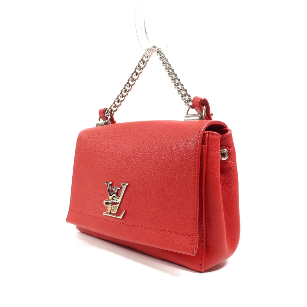 Louis Vuitton Lock Me II BB Red Crossbody Bag