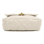 Chanel 19 Flap Bag 2 Way White Small Bag