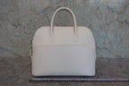 HERMES／エルメス ボリード1923 トリヨンクレマンス ホワイト □K刻印 ハンドバッグ 800040031