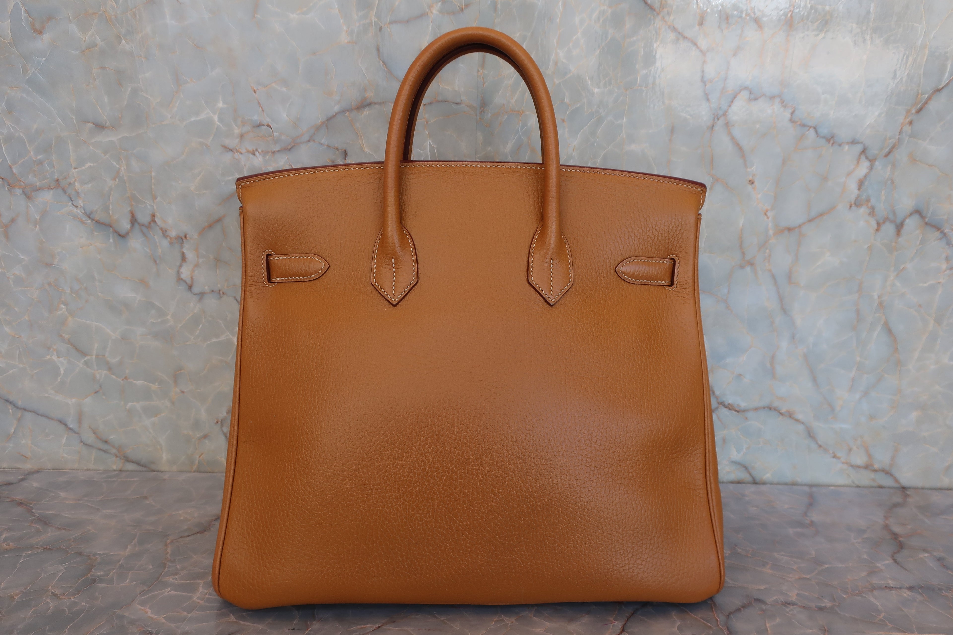 HERMES／エルメス オータクロア32 アルデンヌ ナチュラル □A刻印 ハンドバッグ 800040042