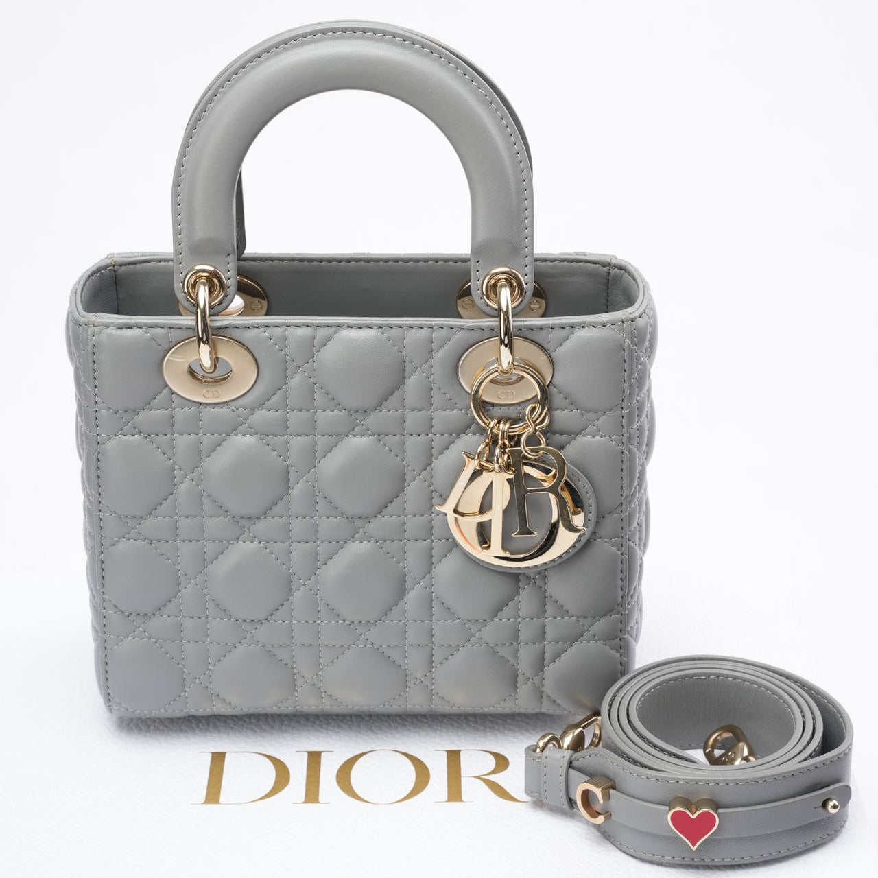 Dior Lady Dior Grey My ABCDior Bag 2019