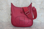 HERMES／エルメス エブリン3ＰＭ トリヨンクレマンス ルビー □N刻印 ショルダーバッグ 800040036