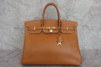 HERMES／エルメス バーキン40 アルデンヌ ナチュラル □A刻印 ハンドバッグ 800020006
