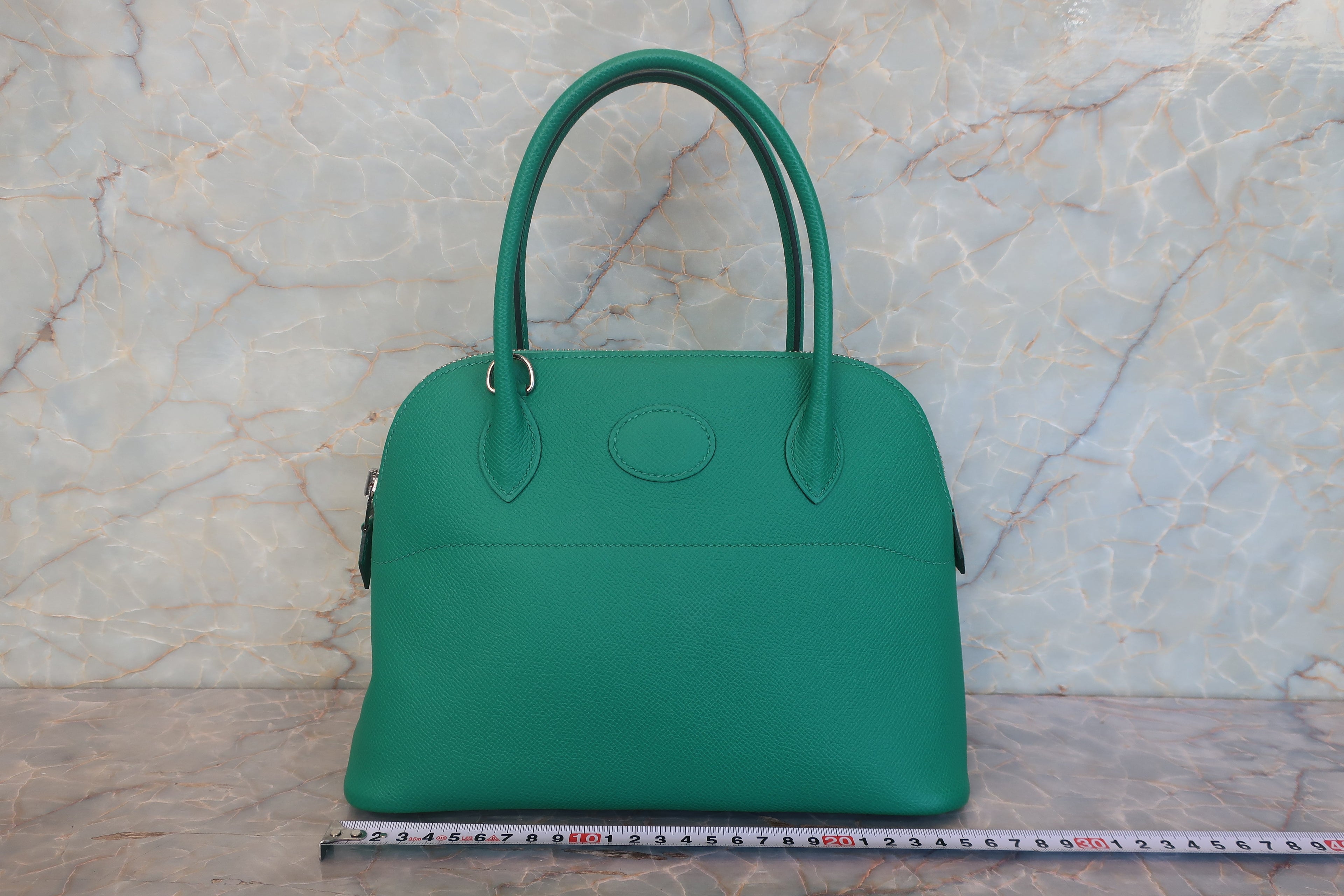 HERMES／エルメス ボリード27 ヴォーエプソン ヴェールヴェルティゴ Z刻印 ショルダーバッグ 700120127