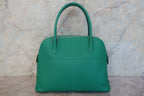 HERMES／エルメス ボリード27 ヴォーエプソン ヴェールヴェルティゴ Z刻印 ショルダーバッグ 700120127