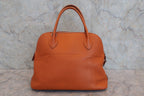 HERMES／エルメス ボリード31 トリヨンクレマンス オレンジ □J刻印 ショルダーバッグ 800030115