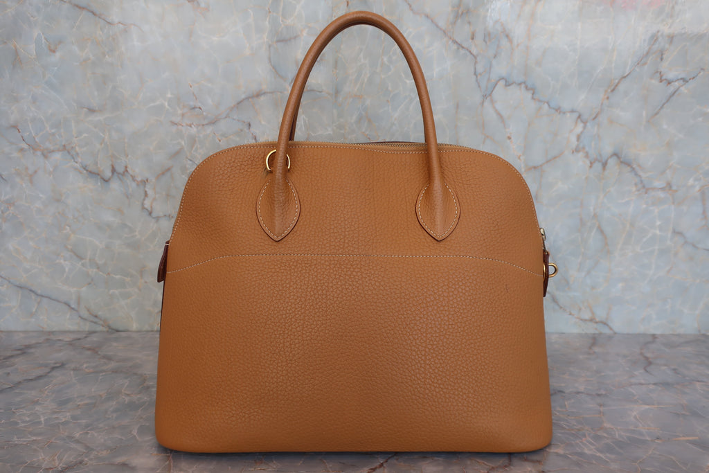 HERMES／エルメス ボリード35 フィヨルド ナチュラル □H刻印 ショルダーバッグ 800040050