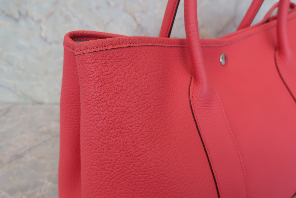 HERMES／エルメス ガーデンパーティPM ネゴンダ ブーゲンビリア □N刻印 トートバッグ 800010174