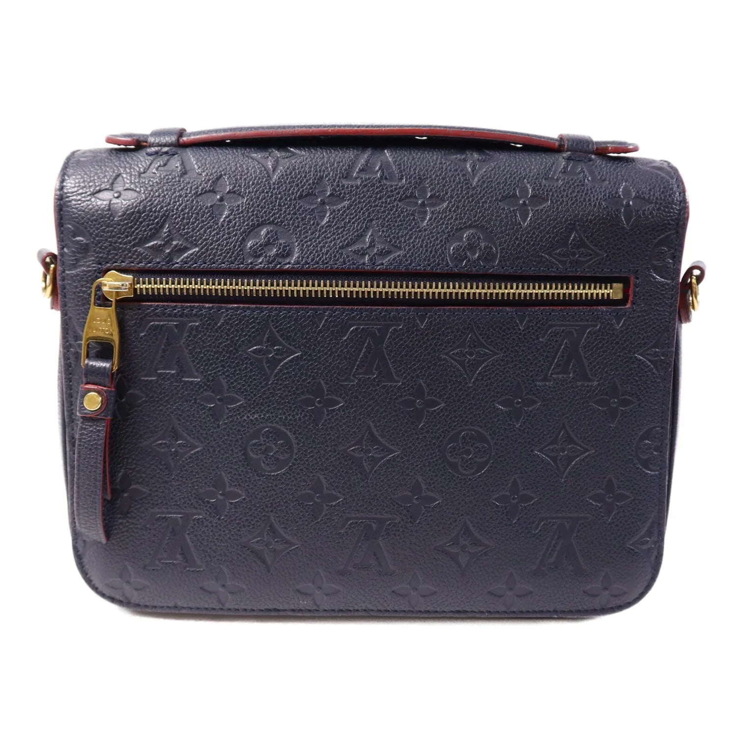 Louis Vuitton Pochette Metis Empreinte Navy Blue Bag