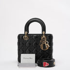 Dior Small Lady Dior My ABCDior Bag in Black 2017