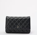 Chanel Black Classic Wallet on Chain (WOC) Caviar 2020