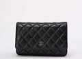 Chanel Classic Wallet on Chain (WOC) Lambskin Black 2020