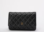 Chanel Classic Wallet on Chain (WOC) Lambskin Black 2020