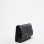Chanel Black Classic Wallet on Chain (WOC) Lambskin 2020