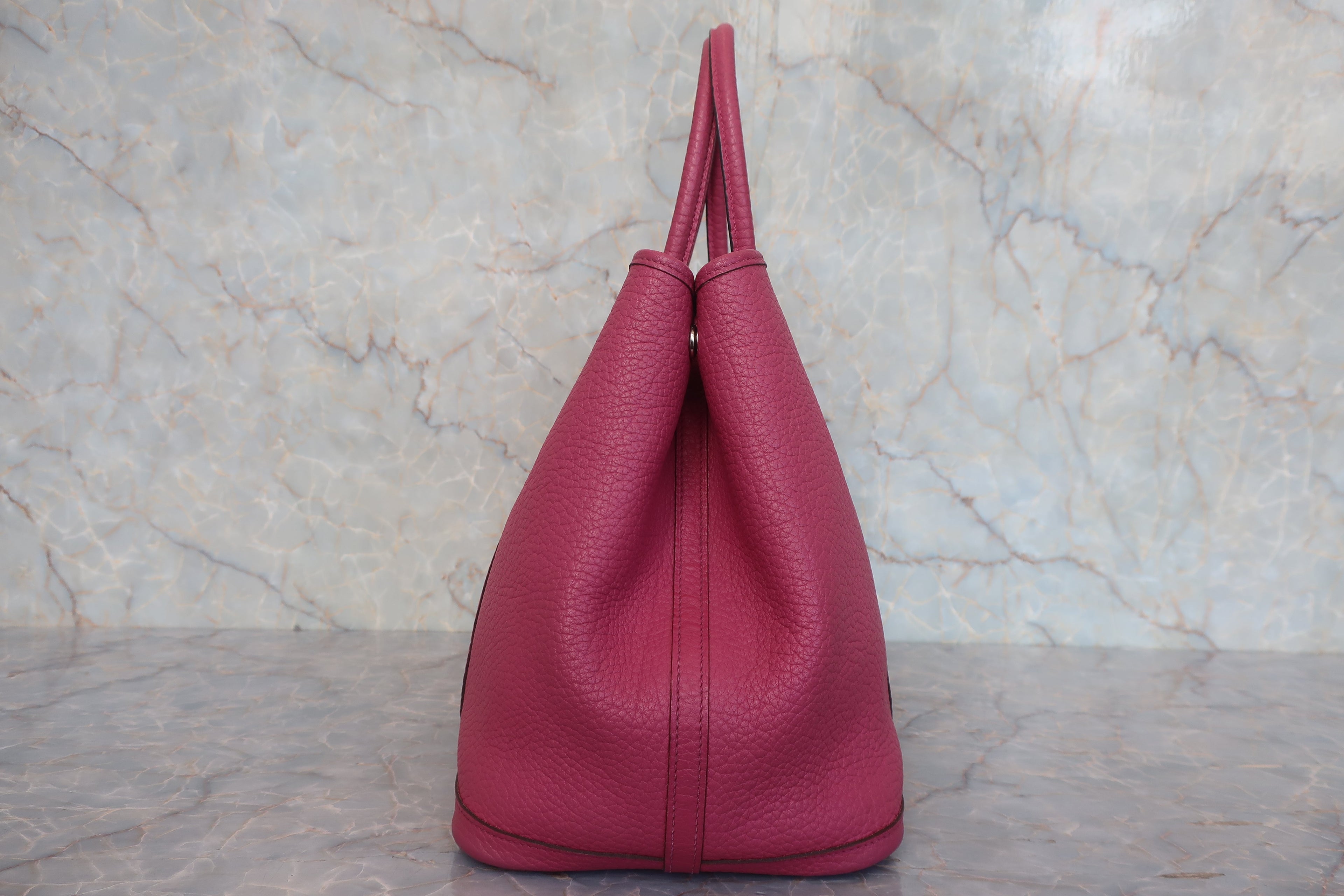 HERMES／エルメス ガーデンパーティPM ネゴンダ トスカ □P刻印 トートバッグ 800010211