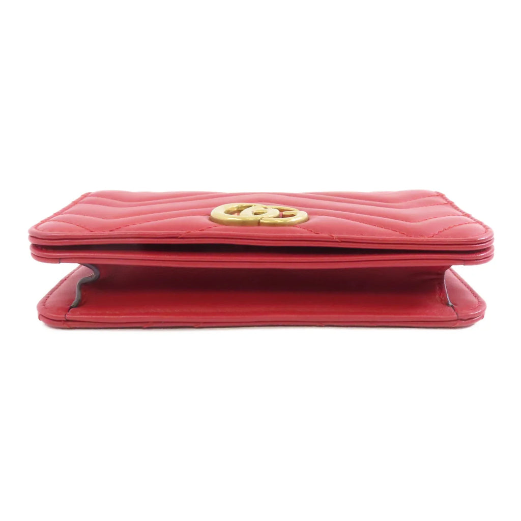 Gucci GG Marmont Mini Matelasse Red Bag