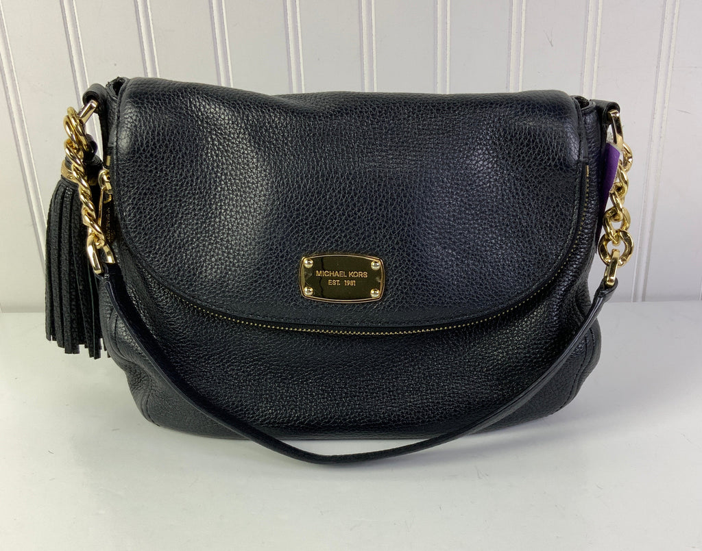Handbag Designer By Michael Kors In Black, Size:Medium