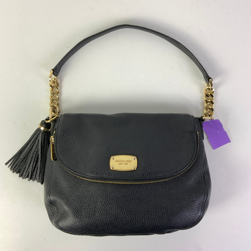 Handbag Designer By Michael Kors In Black, Size:Medium