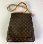 Crossbody Luxury Designer By Louis Vuitton In Brown, Size:Large