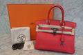 HERMES／エルメス バーキン30 ヴォーエプソン ブーゲンビリア □N刻印 ハンドバッグ 700120139