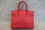 HERMES／エルメス バーキン30 ヴォーエプソン ブーゲンビリア □N刻印 ハンドバッグ 700120139