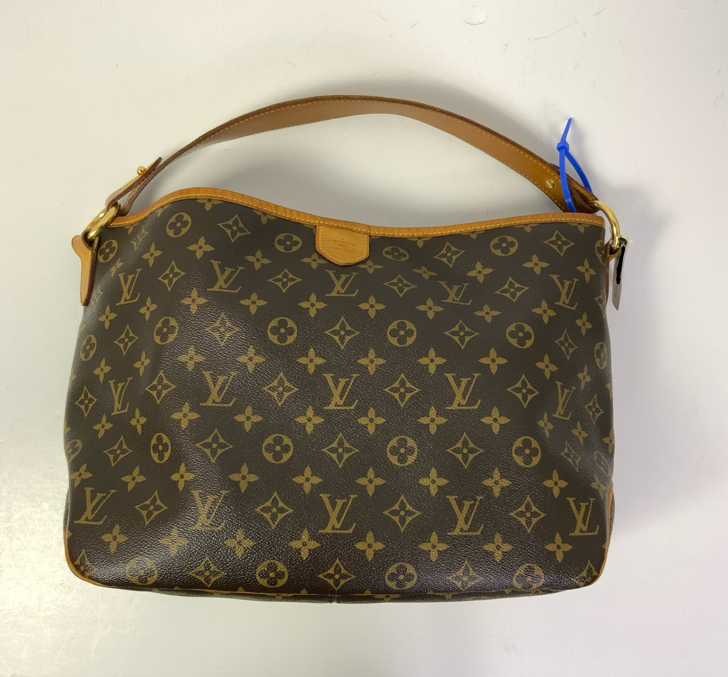 Handbag Luxury Designer By Louis Vuitton In Brown, Size:Medium