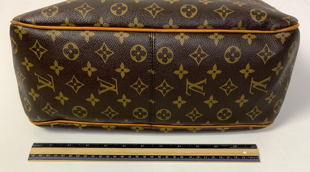 Handbag Luxury Designer By Louis Vuitton In Brown, Size:Medium