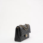 Chanel Black Classic Medium Double Flap Bag Lambskin 2014 Teil 1
