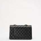Chanel Black Classic Medium Double Flap Bag Lambskin 2014 Teil 1 (Copy) (Copy)