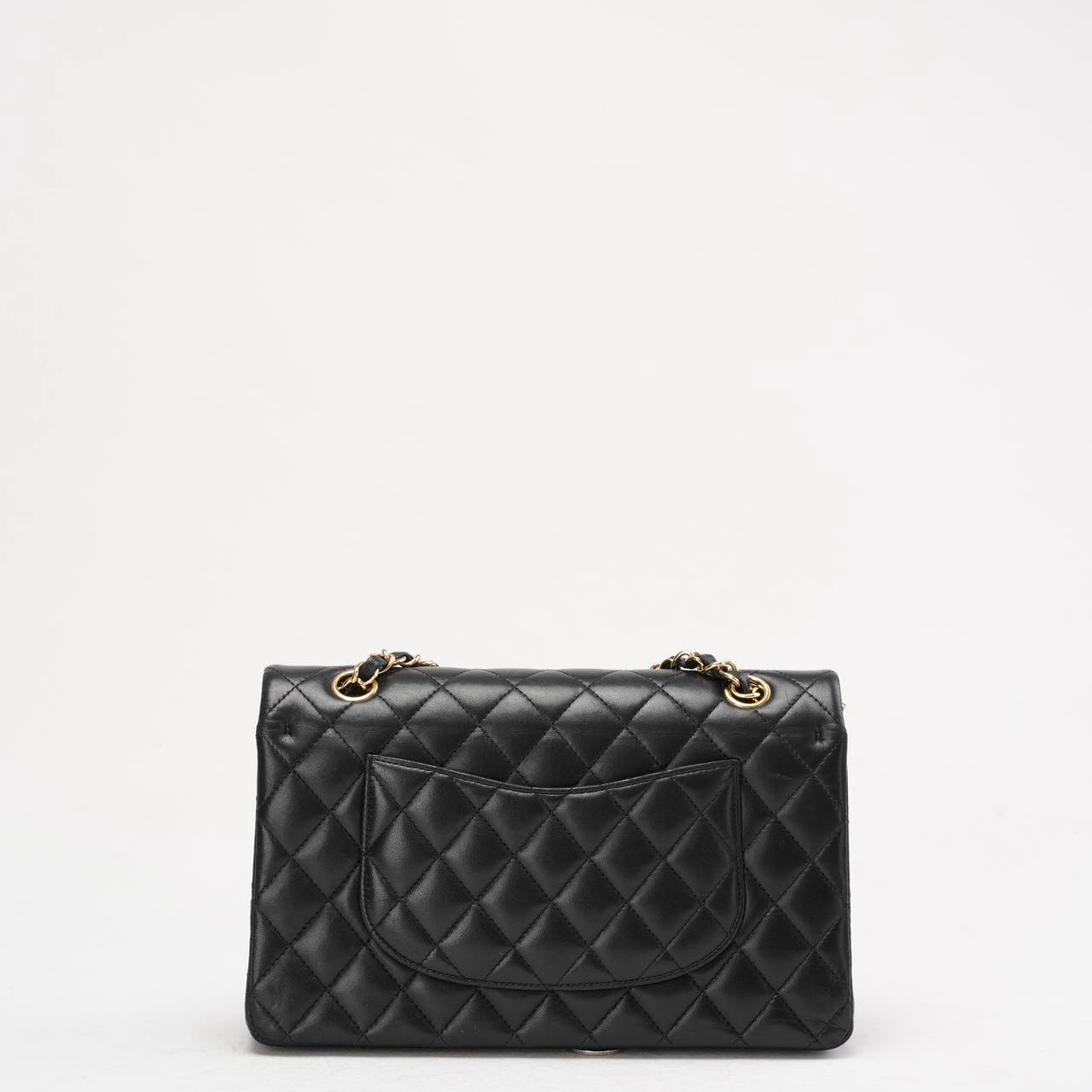 Chanel Black Classic Medium Double Flap Bag Lambskin 2014 Teil 1