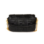 Fendi Leather Mini Baguette
