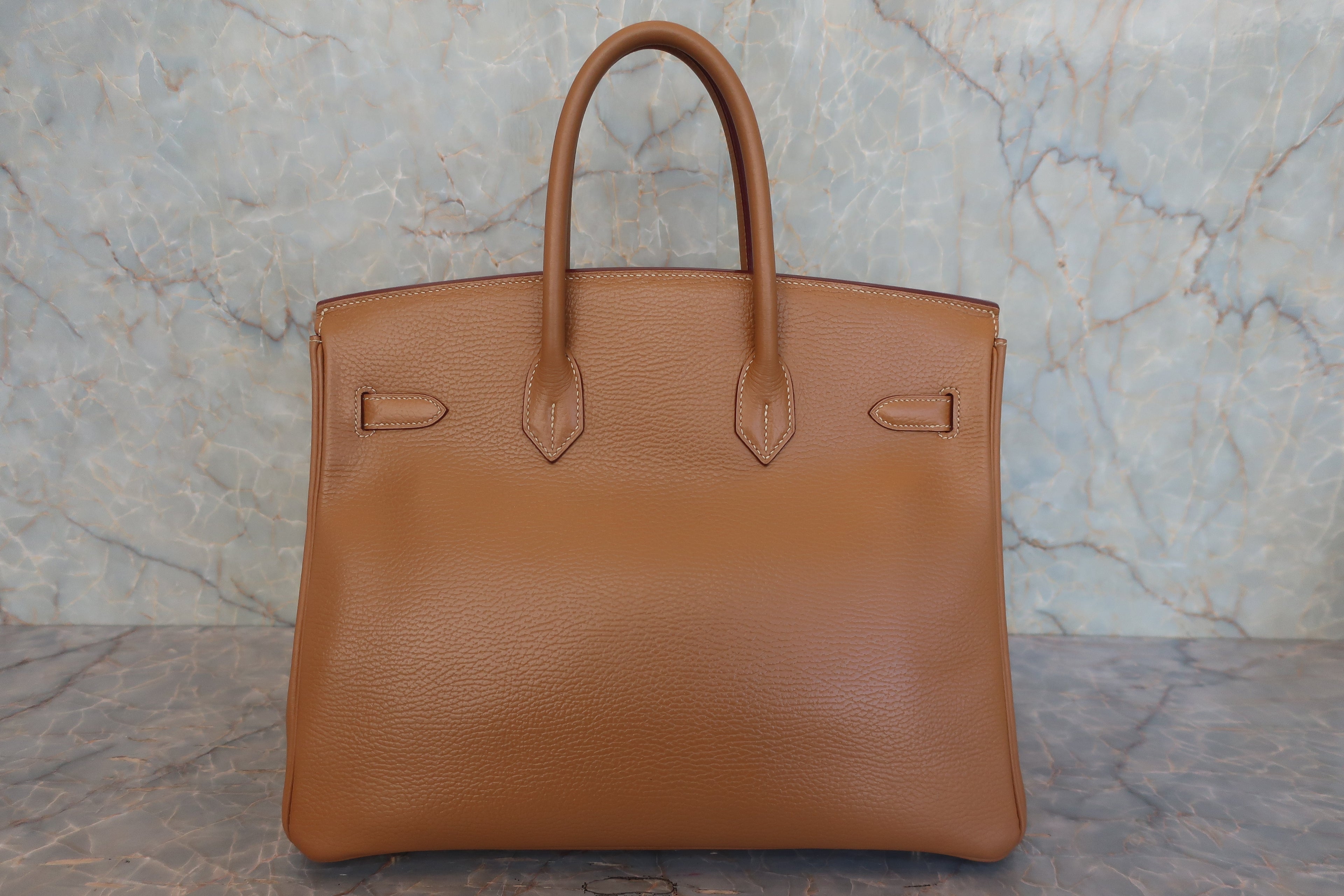 HERMES／エルメス バーキン35 アルデンヌ ナチュラル □F刻印 ハンドバッグ 800030035
