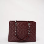 Chanel Grand Shopping Tote (GST) in Burgundy Caviar 2014