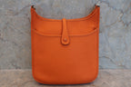 HERMES／エルメス エブリン3ＰＭ トリヨンクレマンス オレンジ □L刻印 ショルダーバッグ 800040077