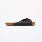 Fendi Espadrilles Black / Brown Satin EU 36 UK 3