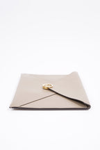 Fendi Fendi Flat Envelope Grey Leather