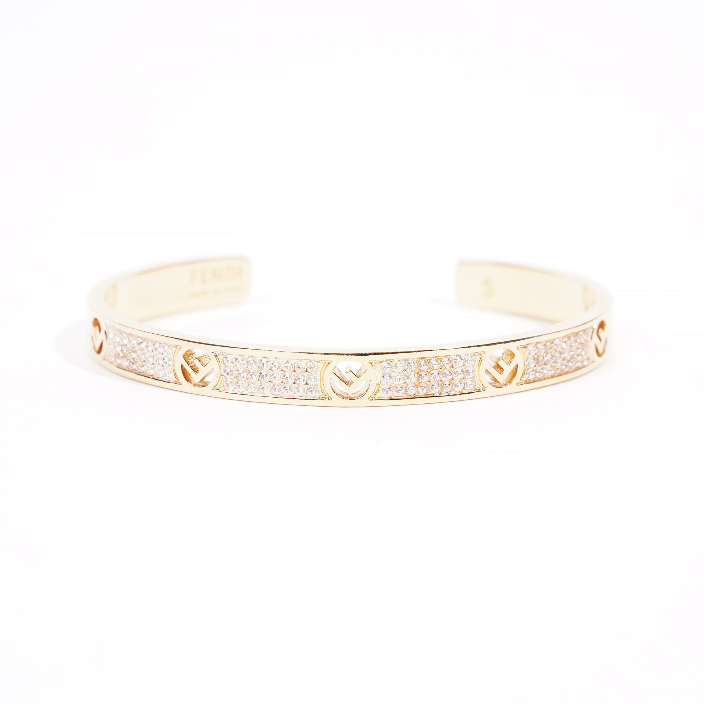 Fendi F is Fendi Bracelet Gold Base Metal S