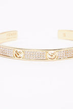 Fendi F is Fendi Bracelet Gold Base Metal S