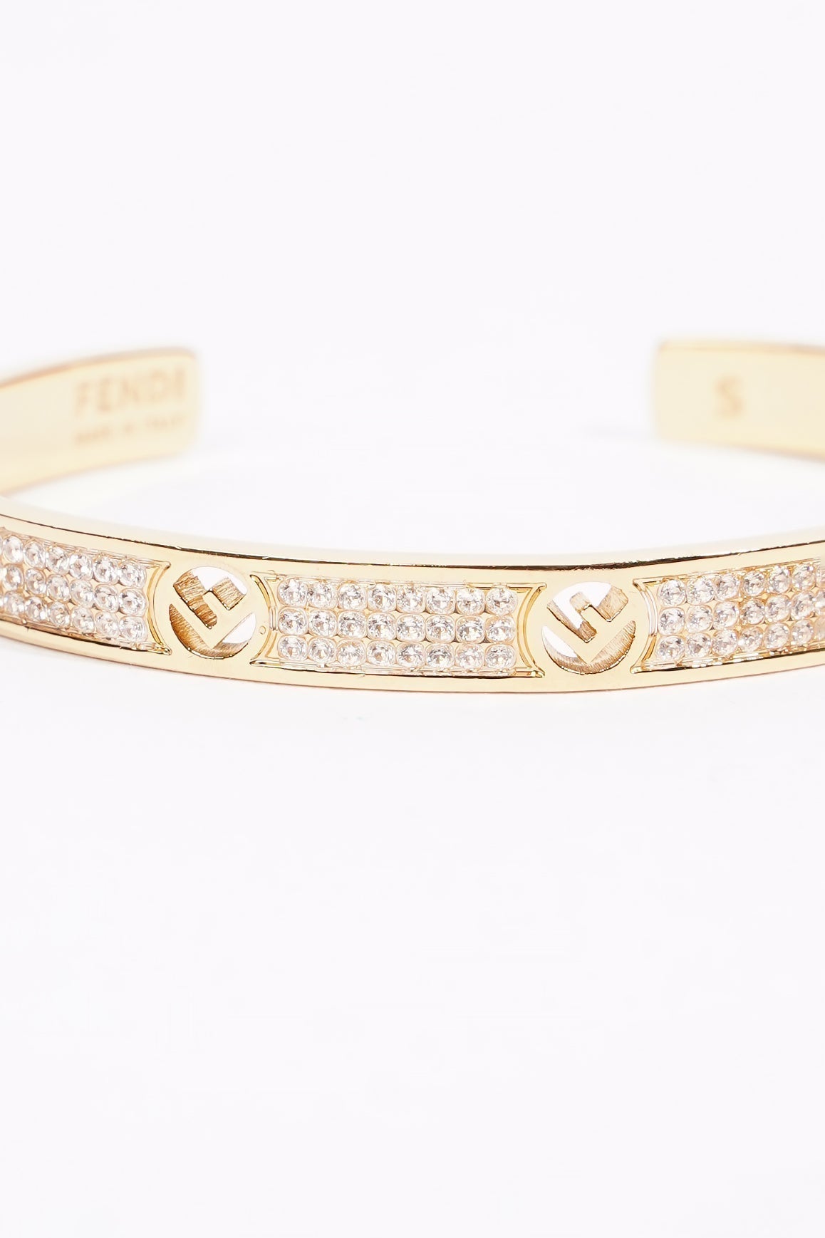 Fendi F is Fendi Bracelet Gold Base Metal S