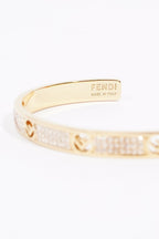 Fendi F is Fendi Bracelet Gold Base Metal S