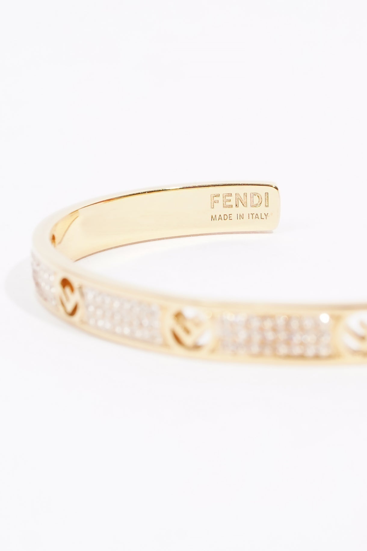 Fendi F is Fendi Bracelet Gold Base Metal S