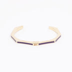 Fendi Baguette Bangle Gold Base Metal Large