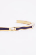 Fendi Baguette Bangle Gold Base Metal Large