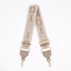 Fendi Canvas Strap Grey / Pink / White Canvas